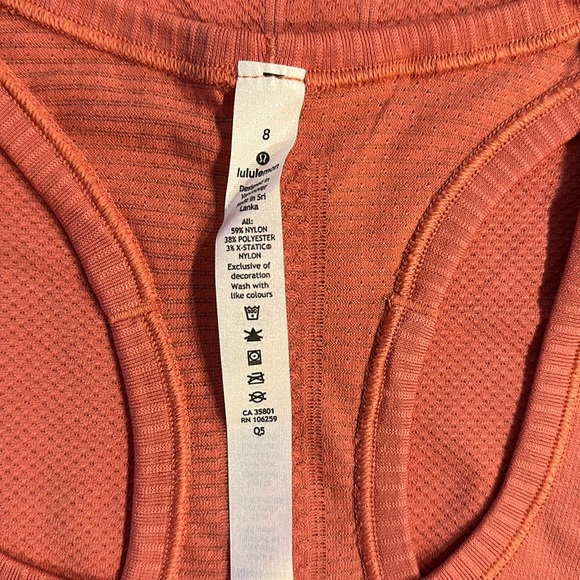 Lululemon Swiftly Tech Racerback - Picture 3 of 3